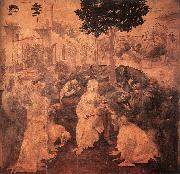 LEONARDO da Vinci St Jerome sgyu oil painting on canvas